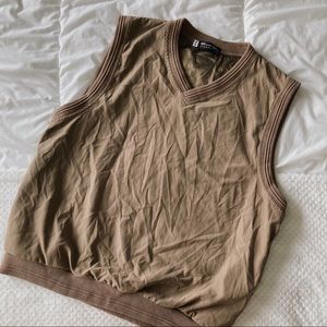 Vintage Mens beige vest 🦉